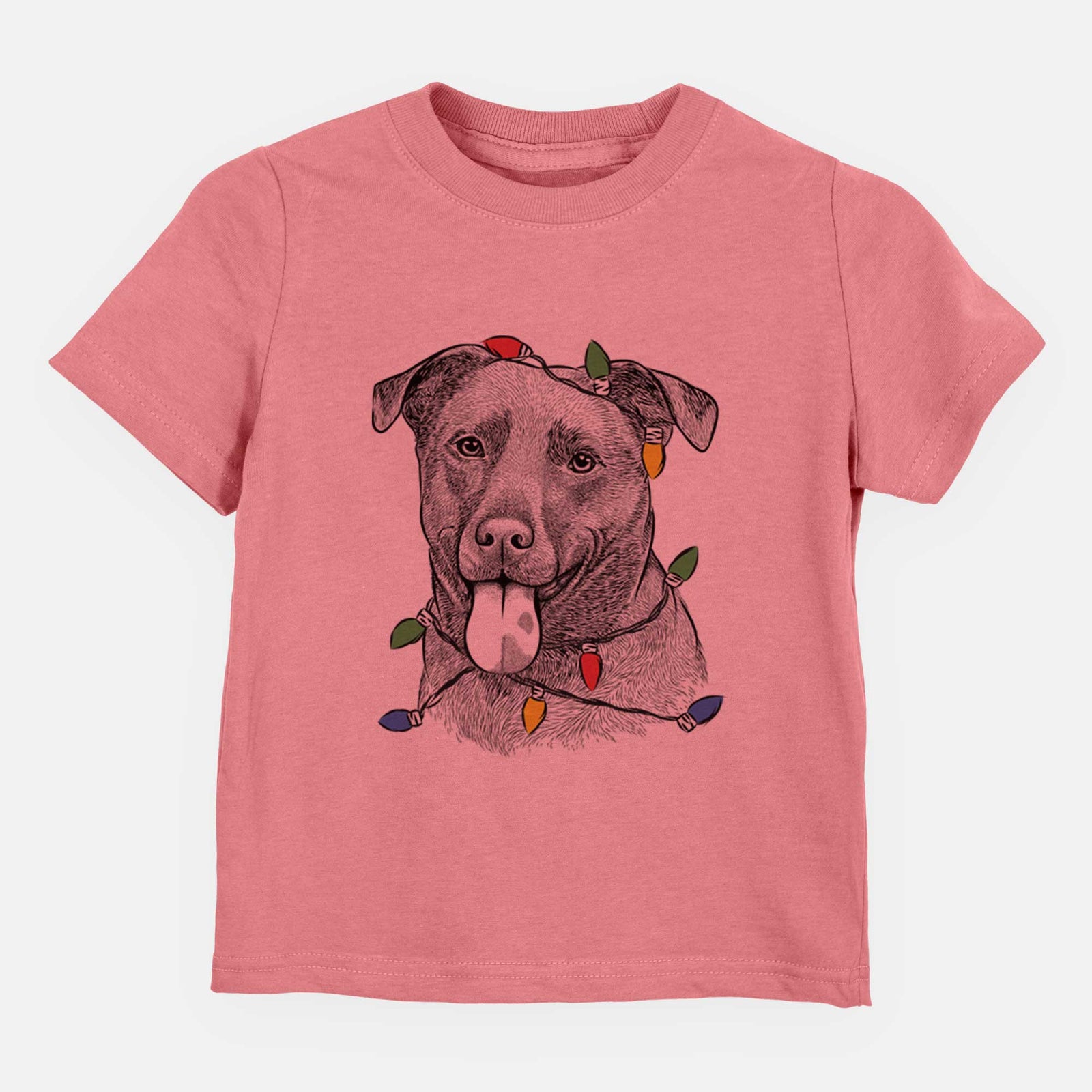 Christmas Lights Harbor the Mixed Breed - Kids/Youth/Toddler Shirt