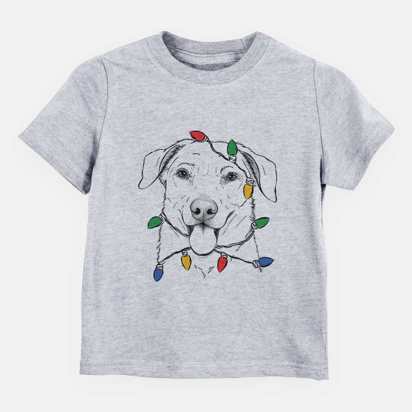 Christmas Lights Hudson the Shepherd - Kids/Youth/Toddler Shirt