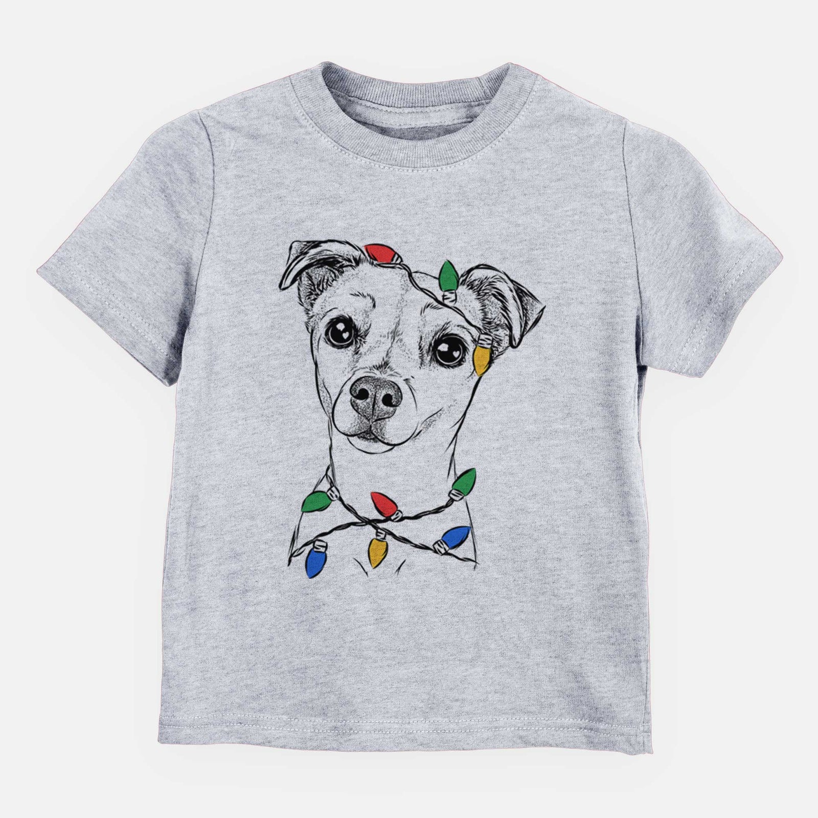 Christmas Lights Izzy the Chiweenie - Kids/Youth/Toddler Shirt