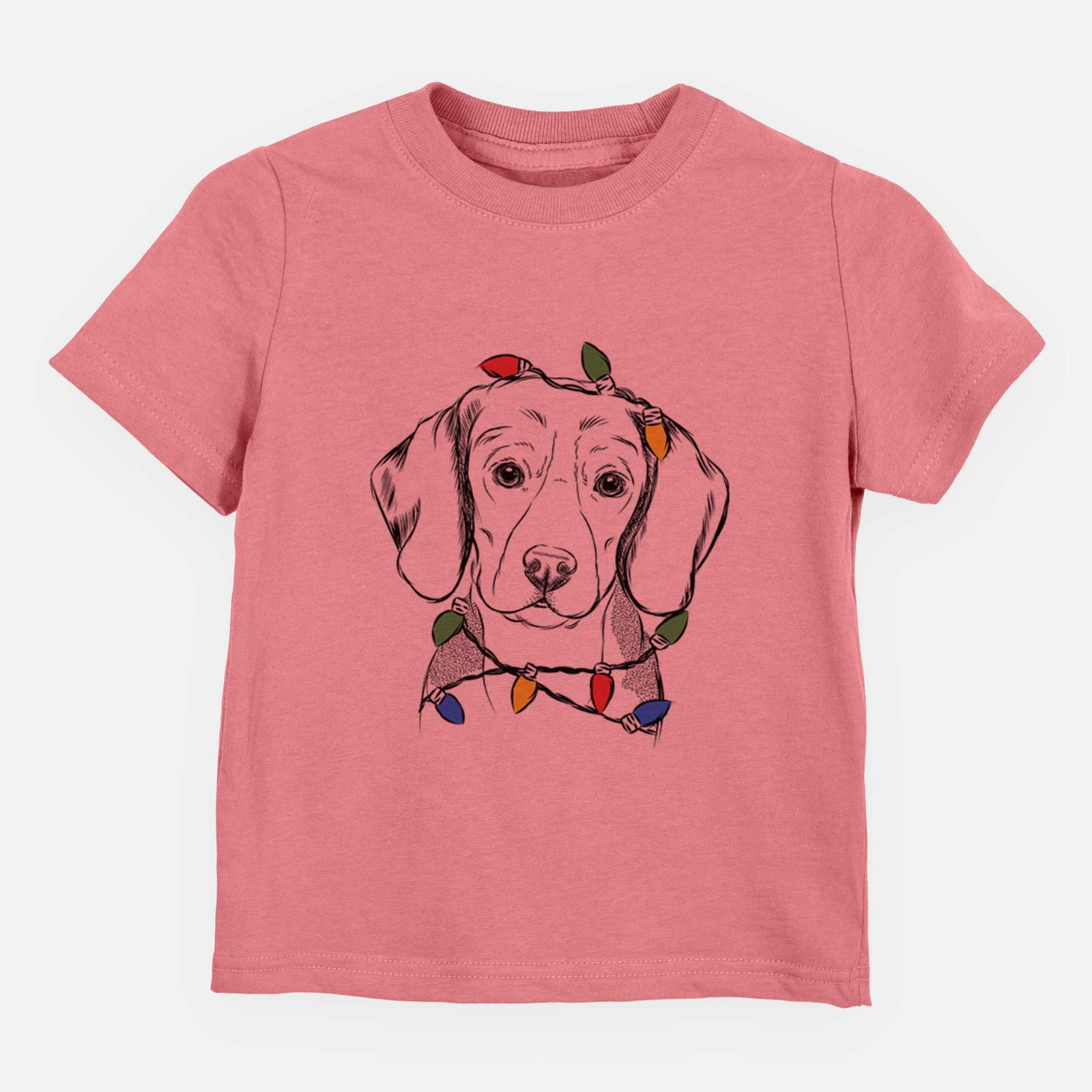 Christmas Lights Jake the Beagle - Kids/Youth/Toddler Shirt
