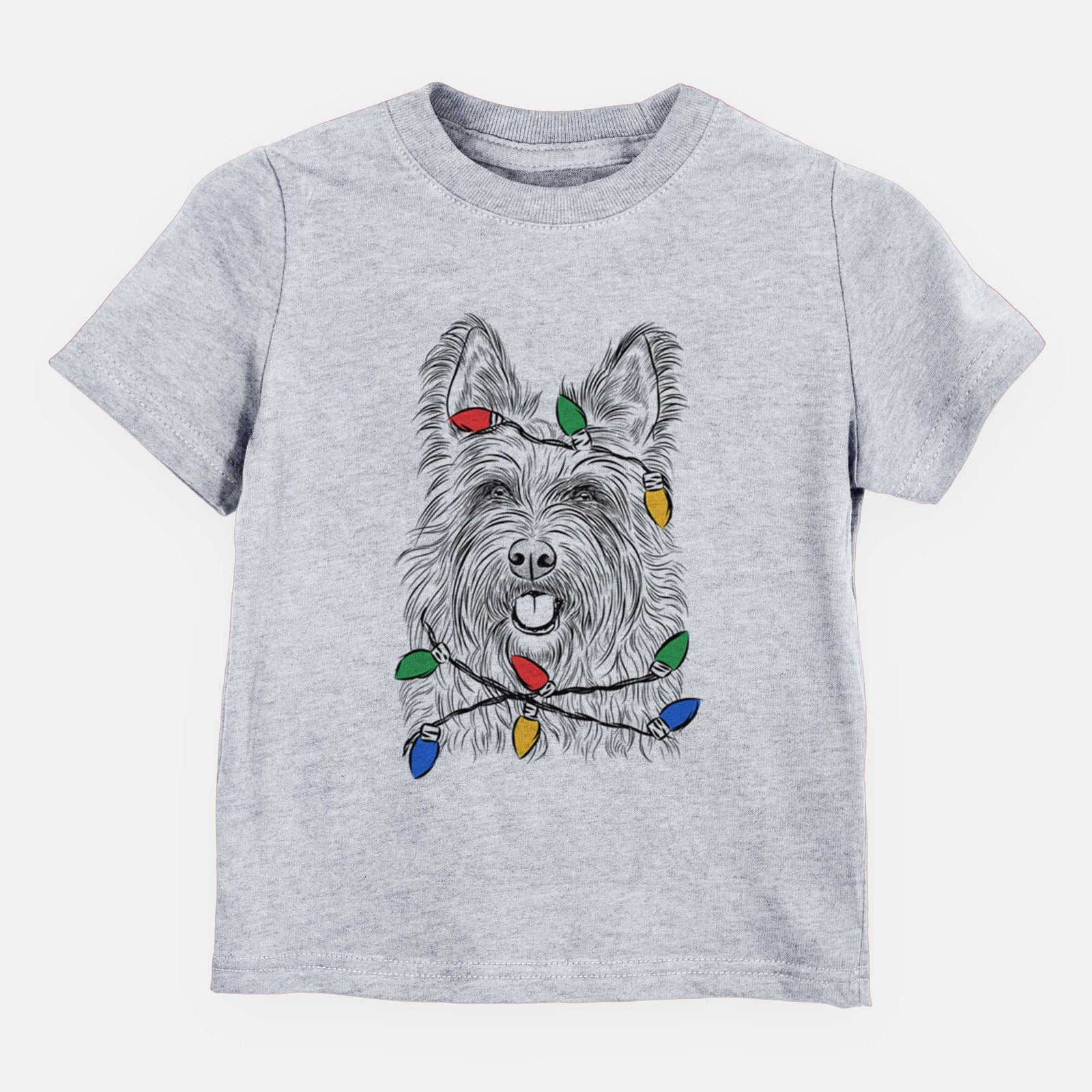 Christmas Lights Kyros the Berger Picard - Kids/Youth/Toddler Shirt