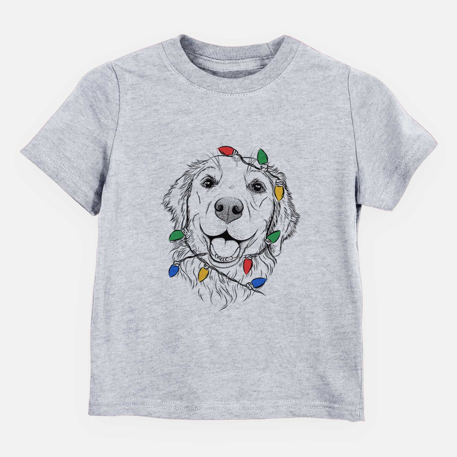 Christmas Lights Legend the Golden Retriever - Kids/Youth/Toddler Shirt