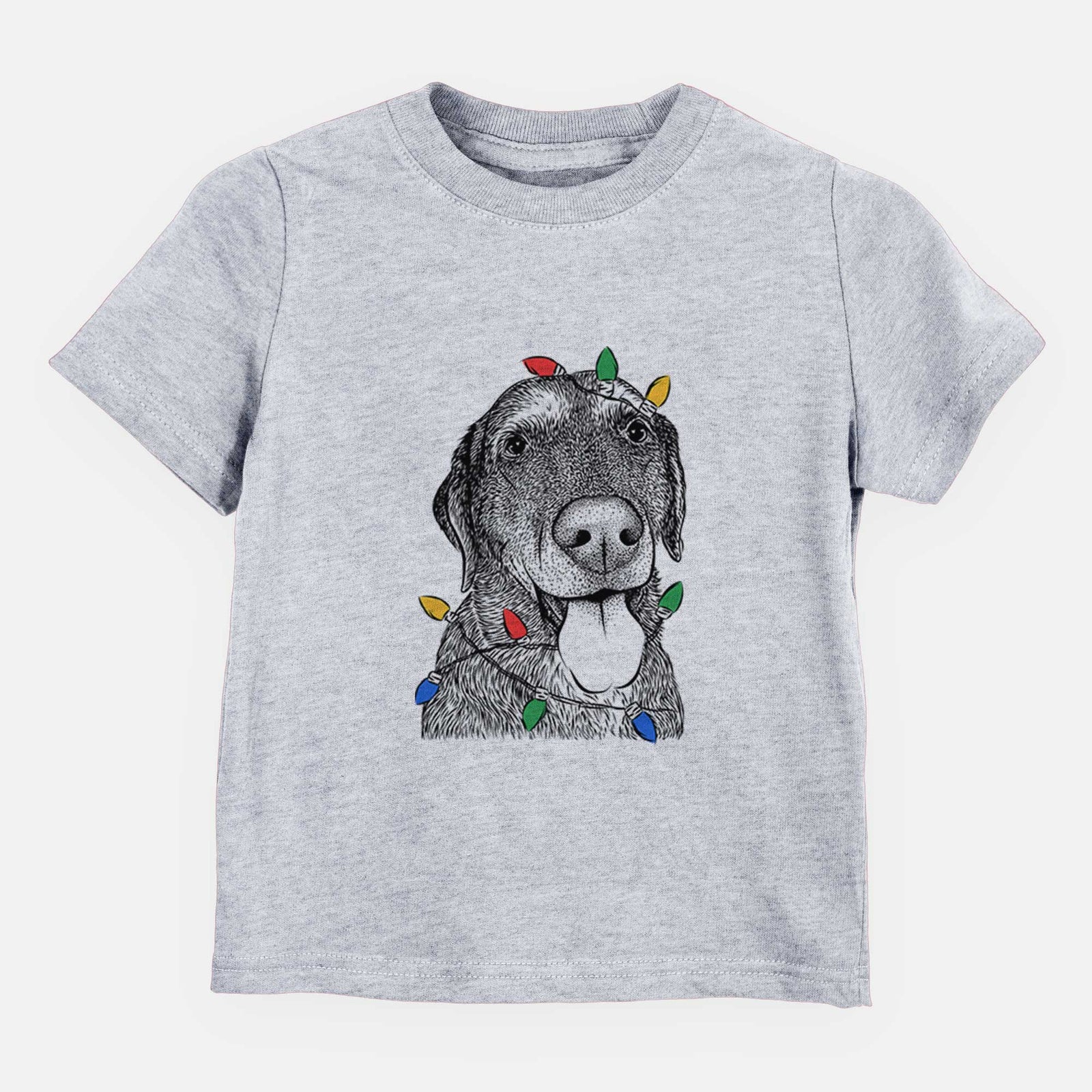 Christmas Lights Max the Labrador Retriever - Kids/Youth/Toddler Shirt