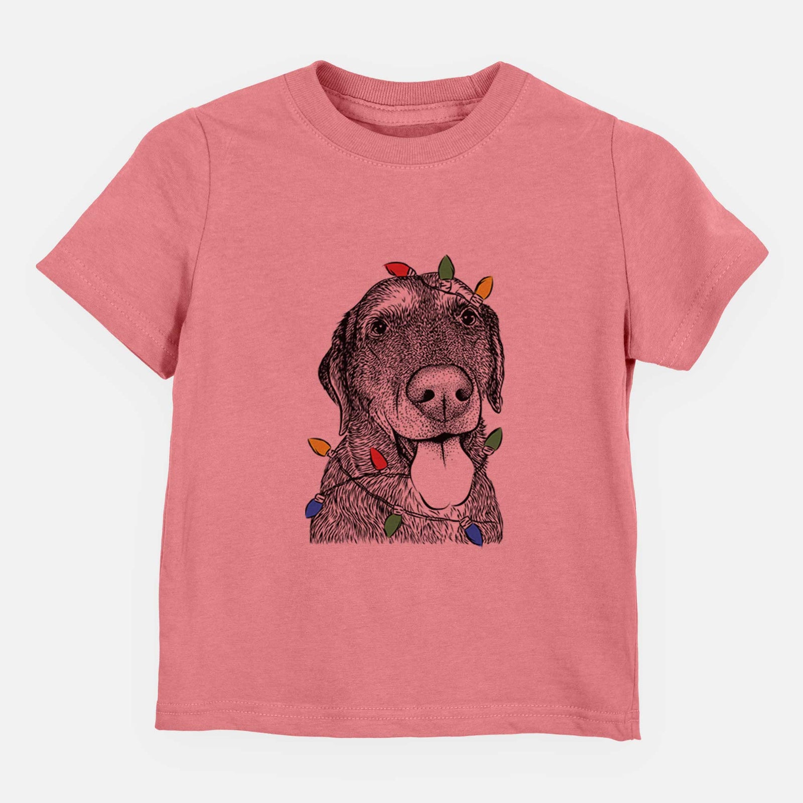 Christmas Lights Max the Labrador Retriever - Kids/Youth/Toddler Shirt