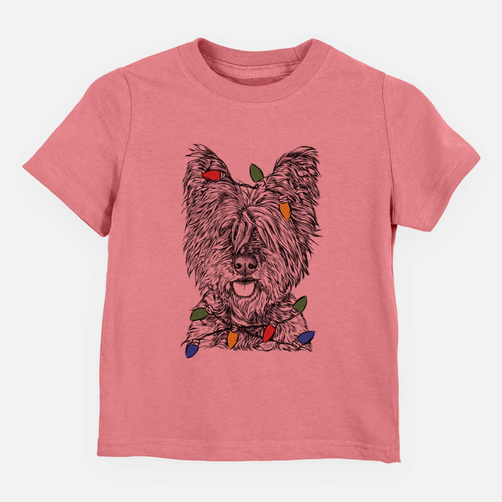Christmas Lights McDuff the Cairn Terrier - Kids/Youth/Toddler Shirt