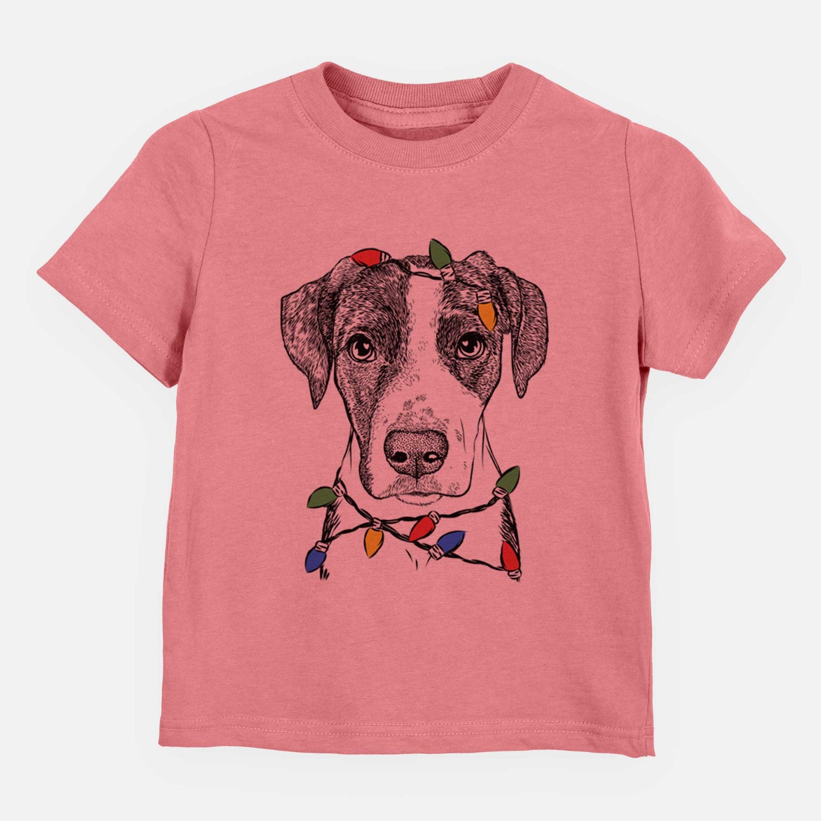 Christmas Lights Milo the Mixed Breed - Kids/Youth/Toddler Shirt