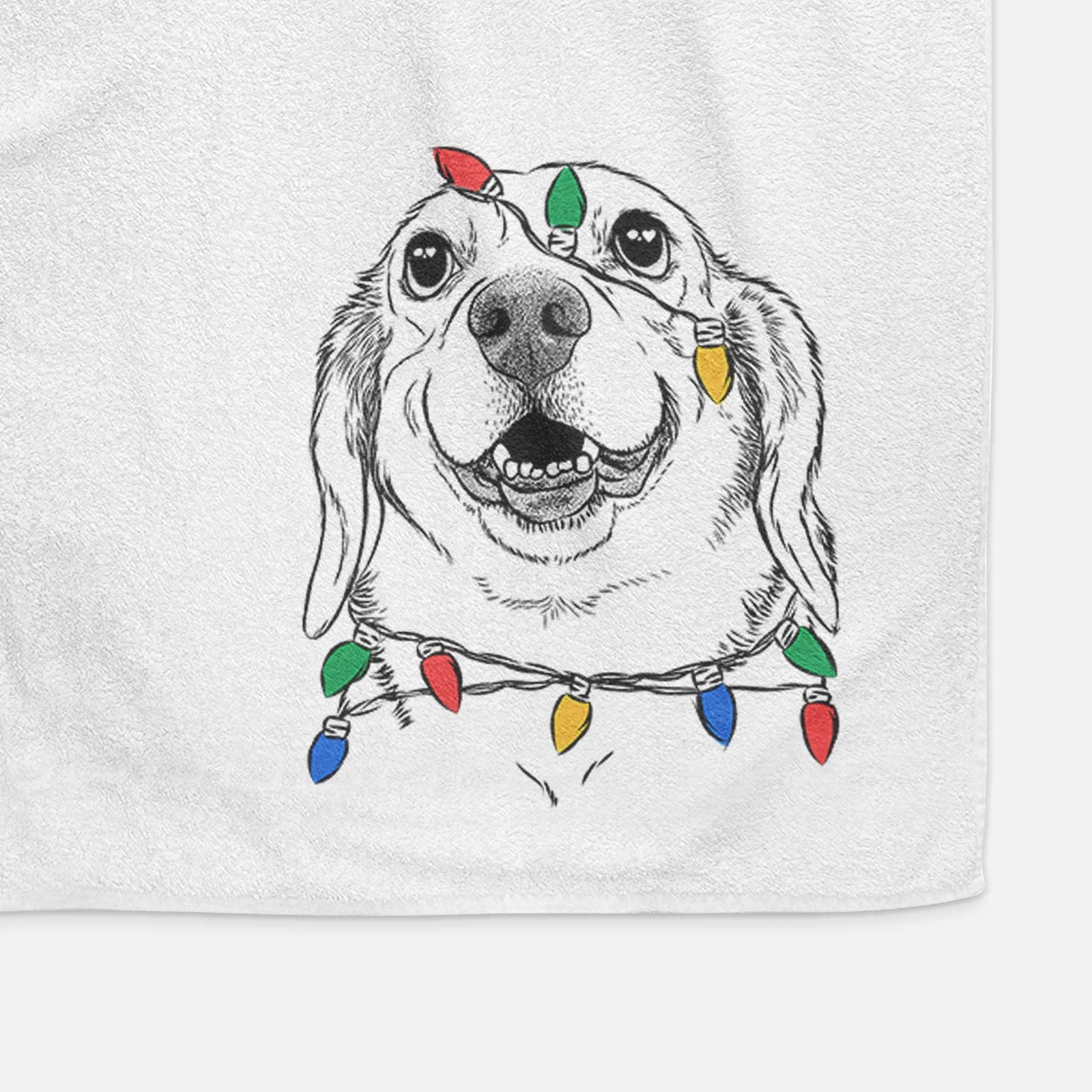 Minnie the Corgle Decorative Hand Towel