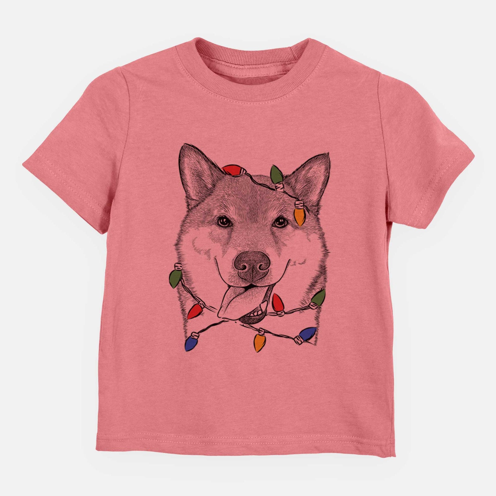 Christmas Lights Mothra the Shiba Inu - Kids/Youth/Toddler Shirt