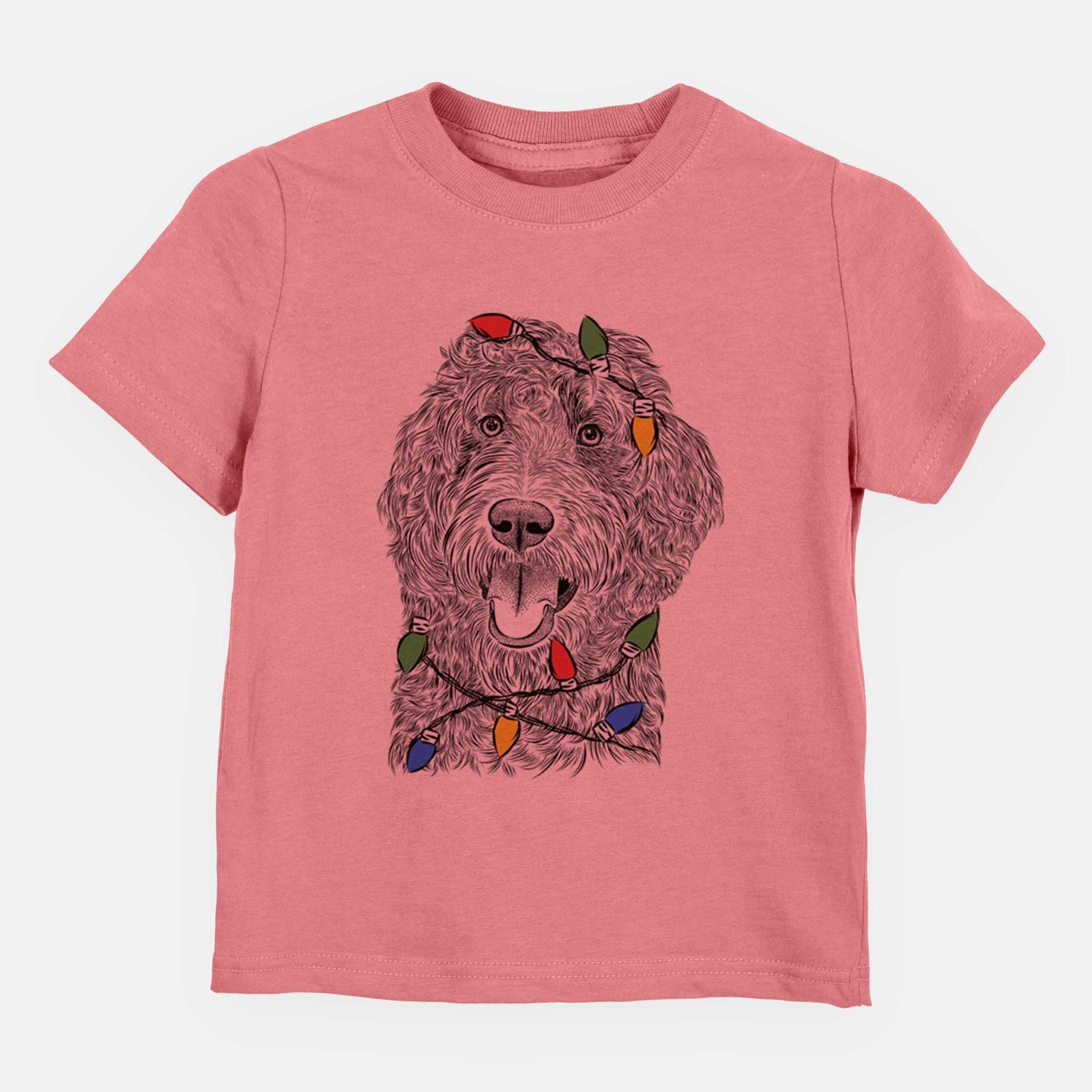 Christmas Lights Murr Dog the Labradoodle - Kids/Youth/Toddler Shirt