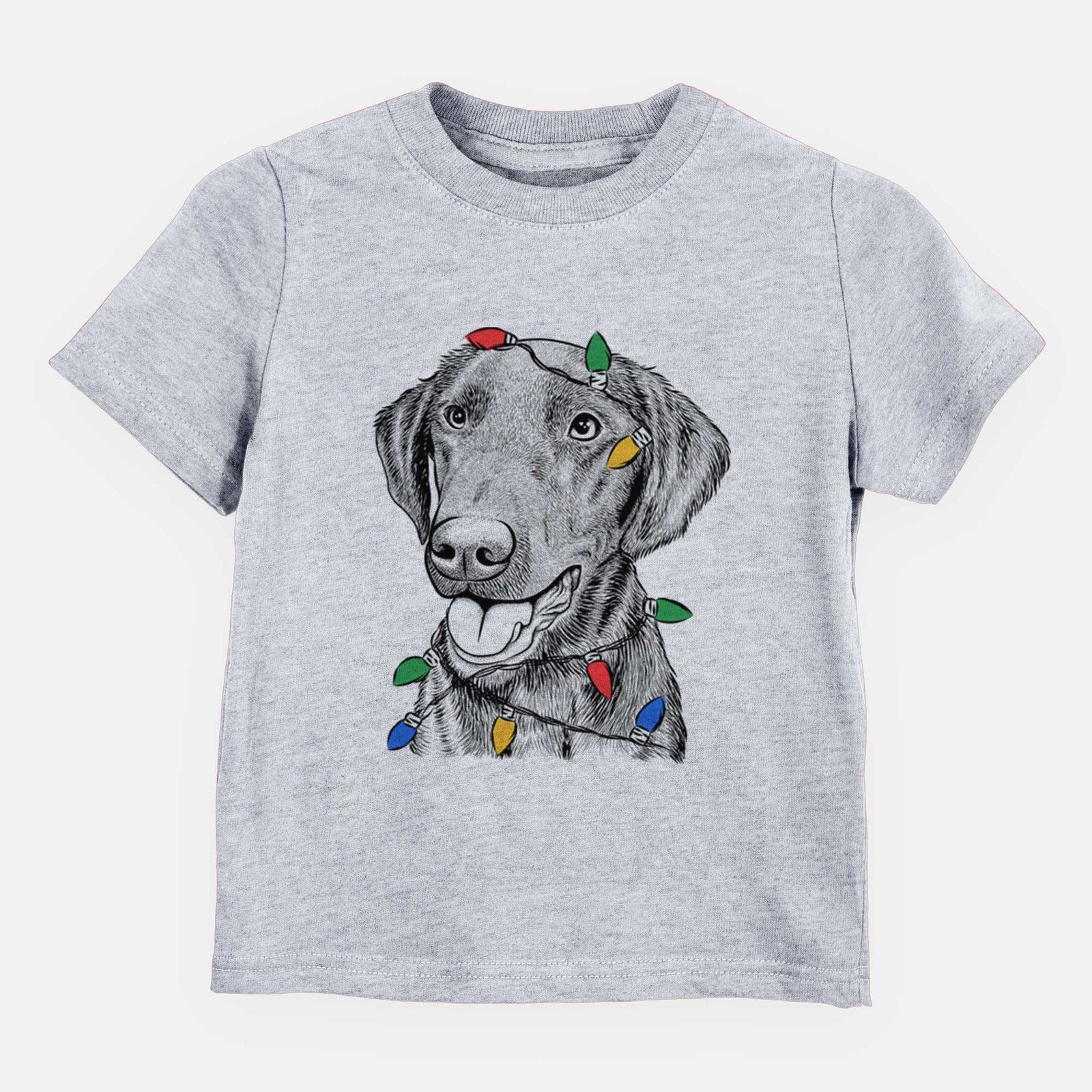 Christmas Lights Onyx the Labrador Retriever - Kids/Youth/Toddler Shirt