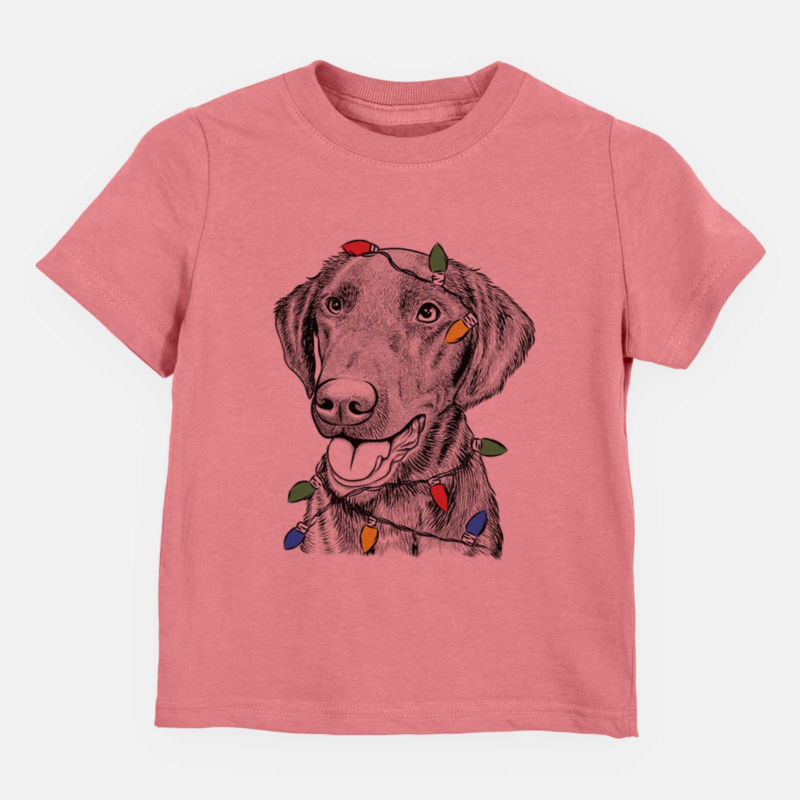 Christmas Lights Onyx the Labrador Retriever - Kids/Youth/Toddler Shirt