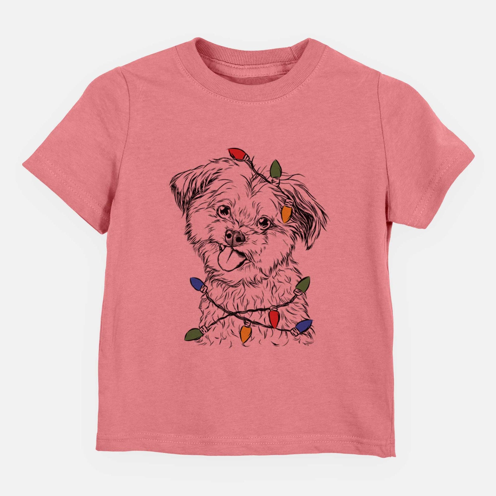 Christmas Lights Puff the Malshi - Kids/Youth/Toddler Shirt