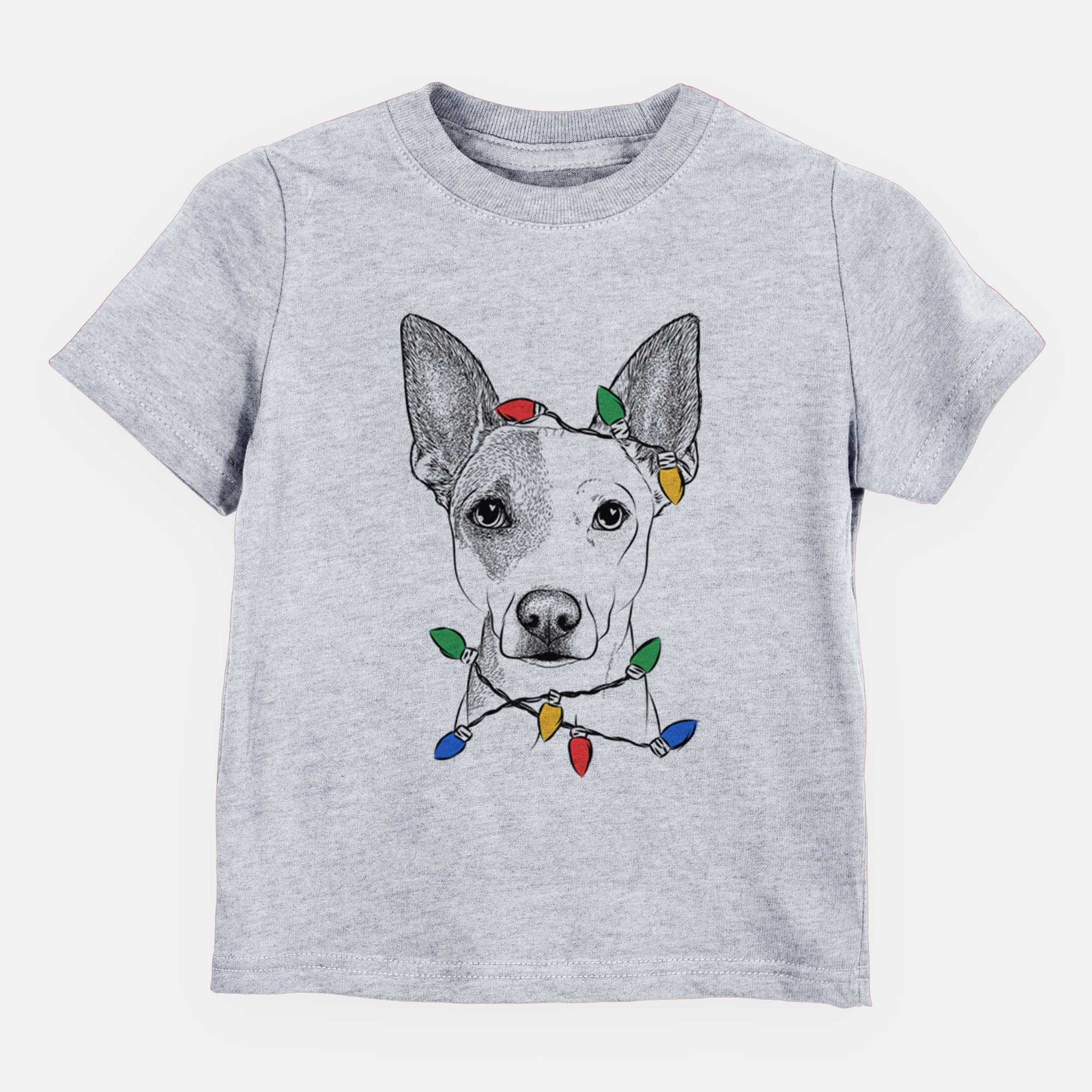 Christmas Lights Roo the Mixed Breed - Kids/Youth/Toddler Shirt