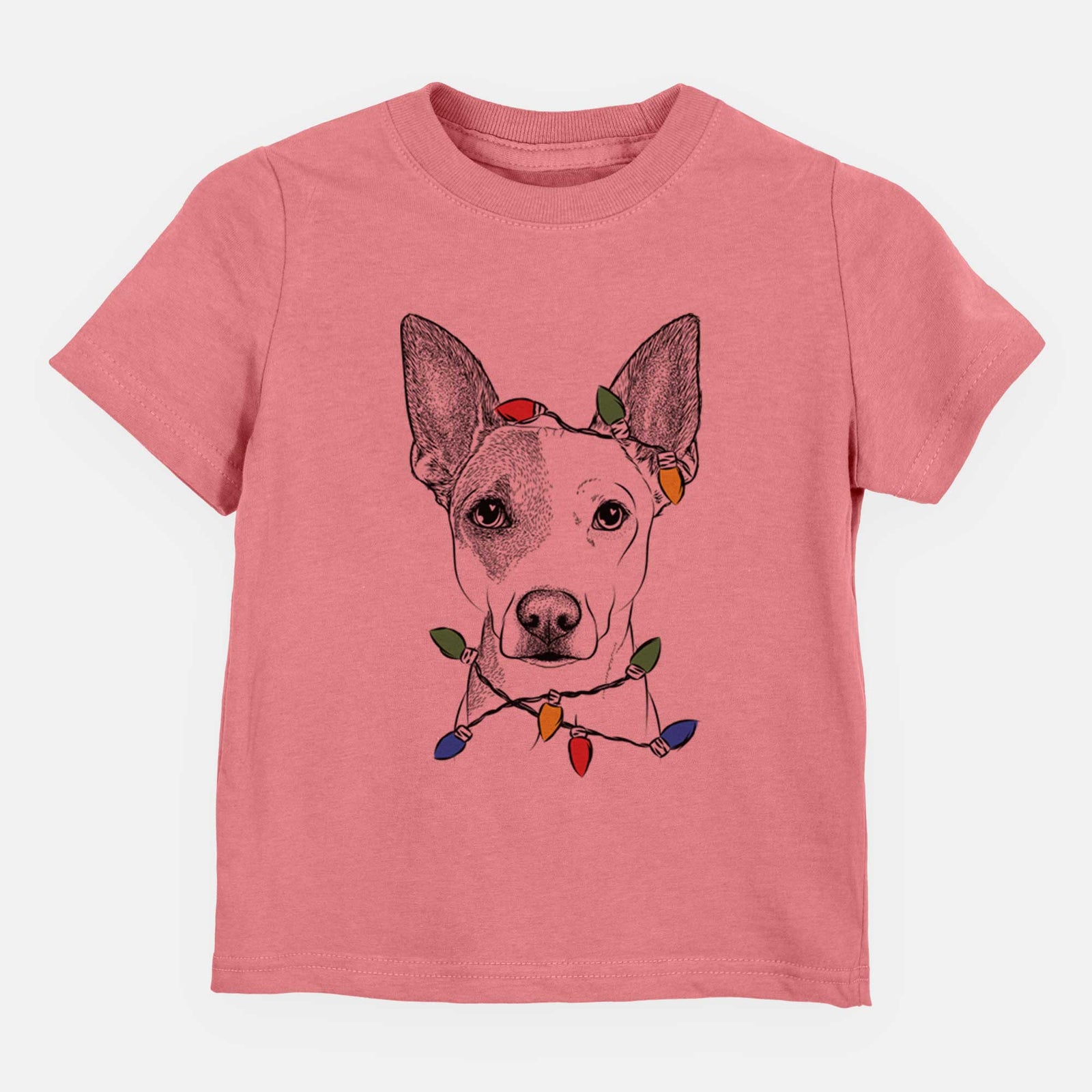 Christmas Lights Roo the Mixed Breed - Kids/Youth/Toddler Shirt