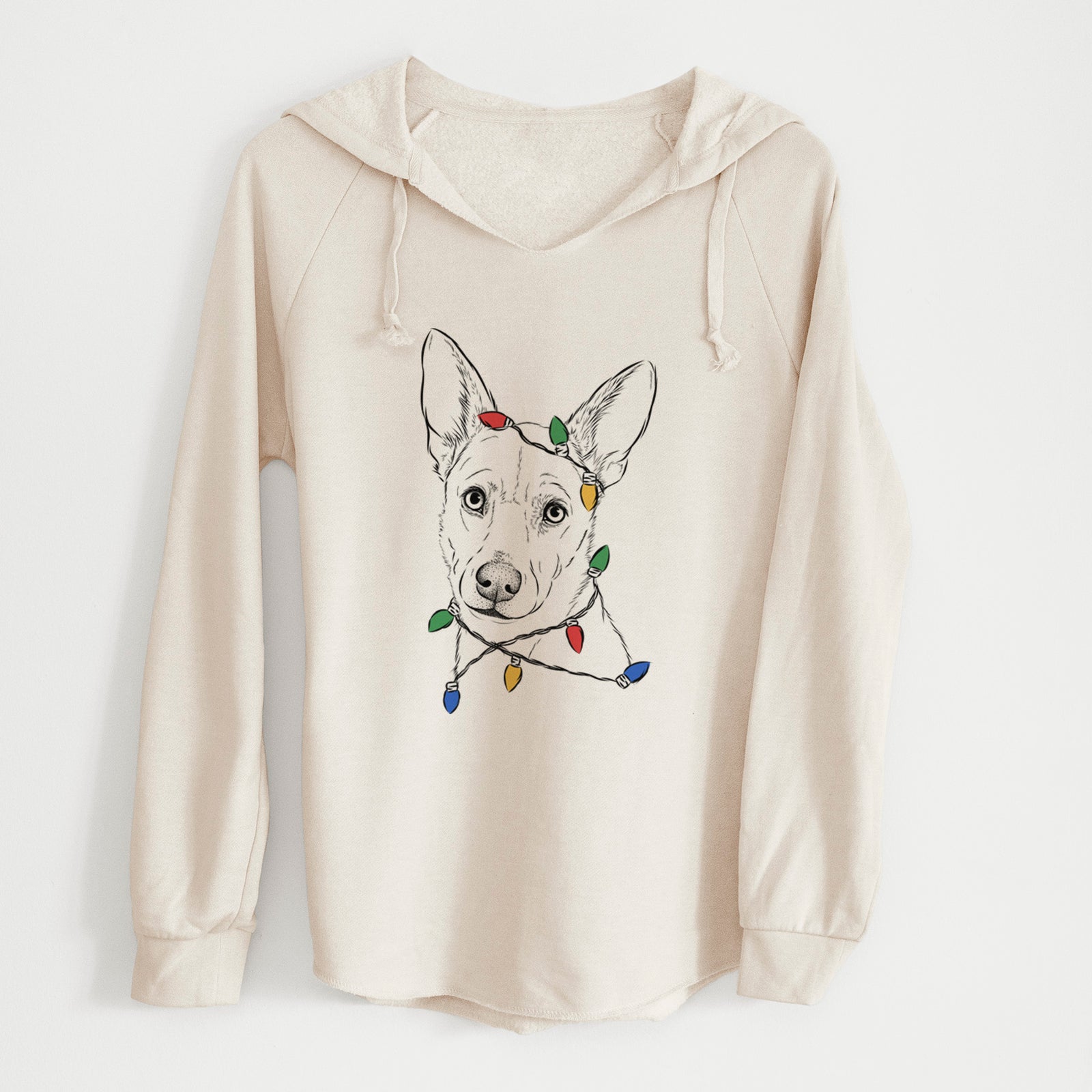 Christmas Lights Sooner the Huskimo - Cali Wave Hooded Sweatshirt