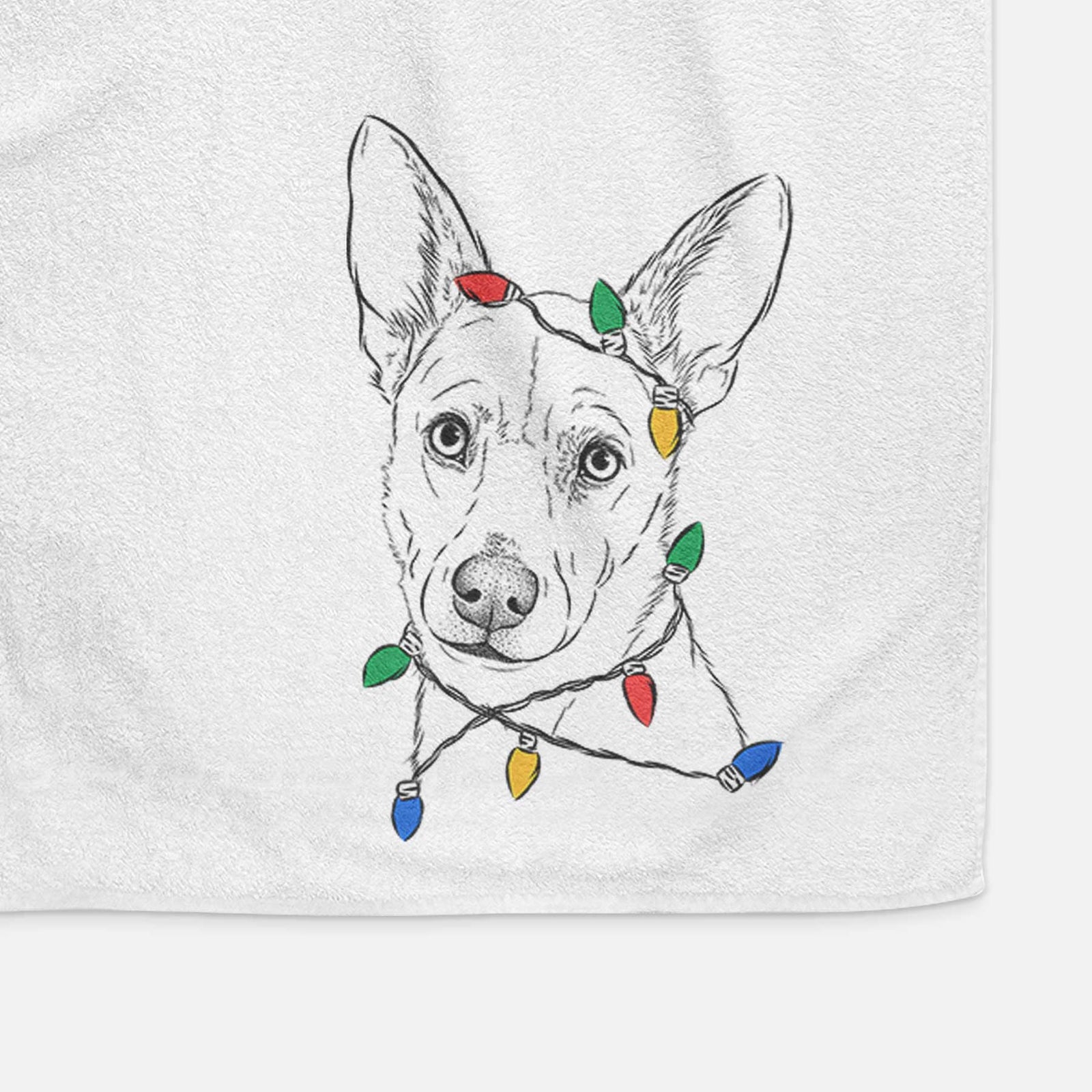 Sooner the Huskimo Decorative Hand Towel