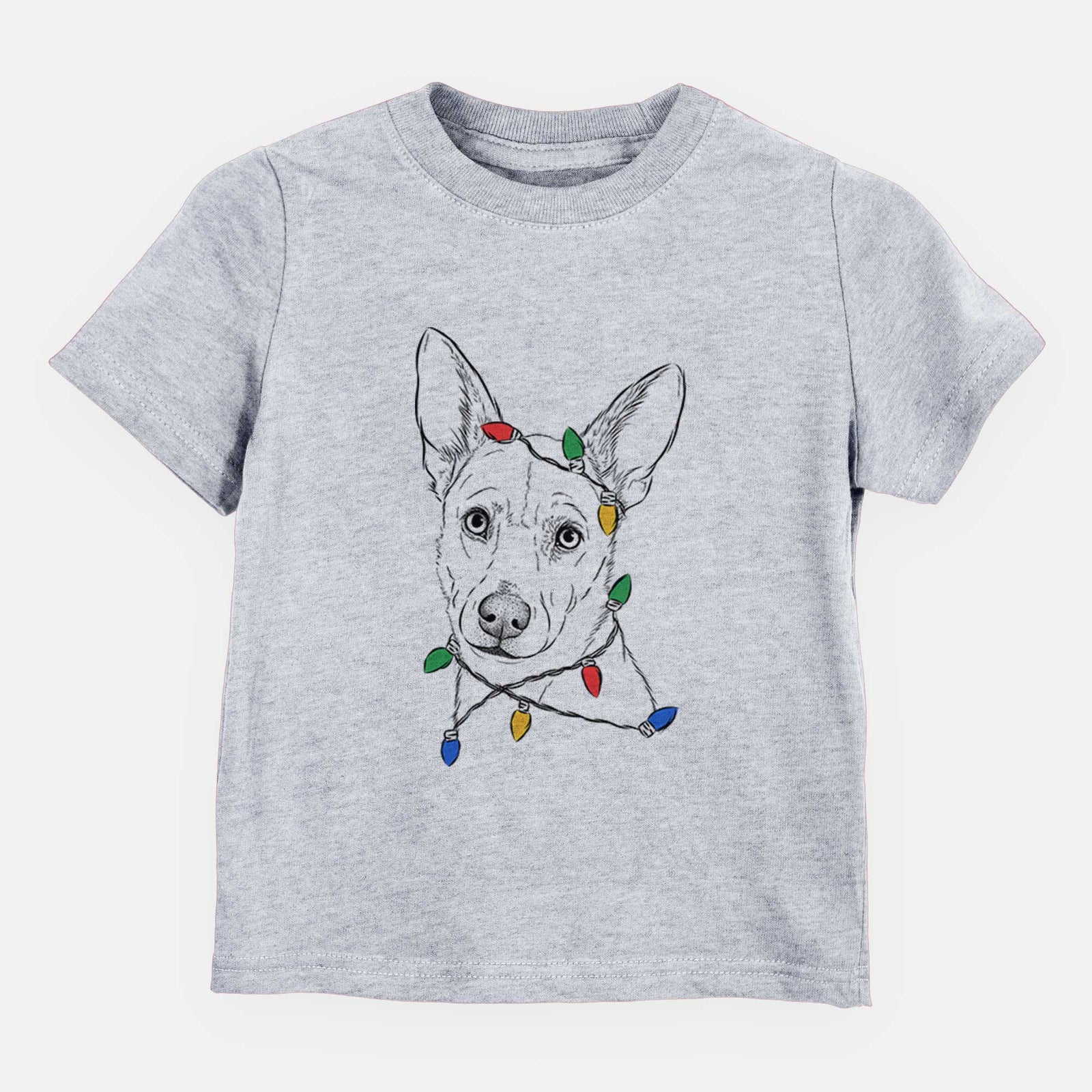 Christmas Lights Sooner the Huskimo - Kids/Youth/Toddler Shirt