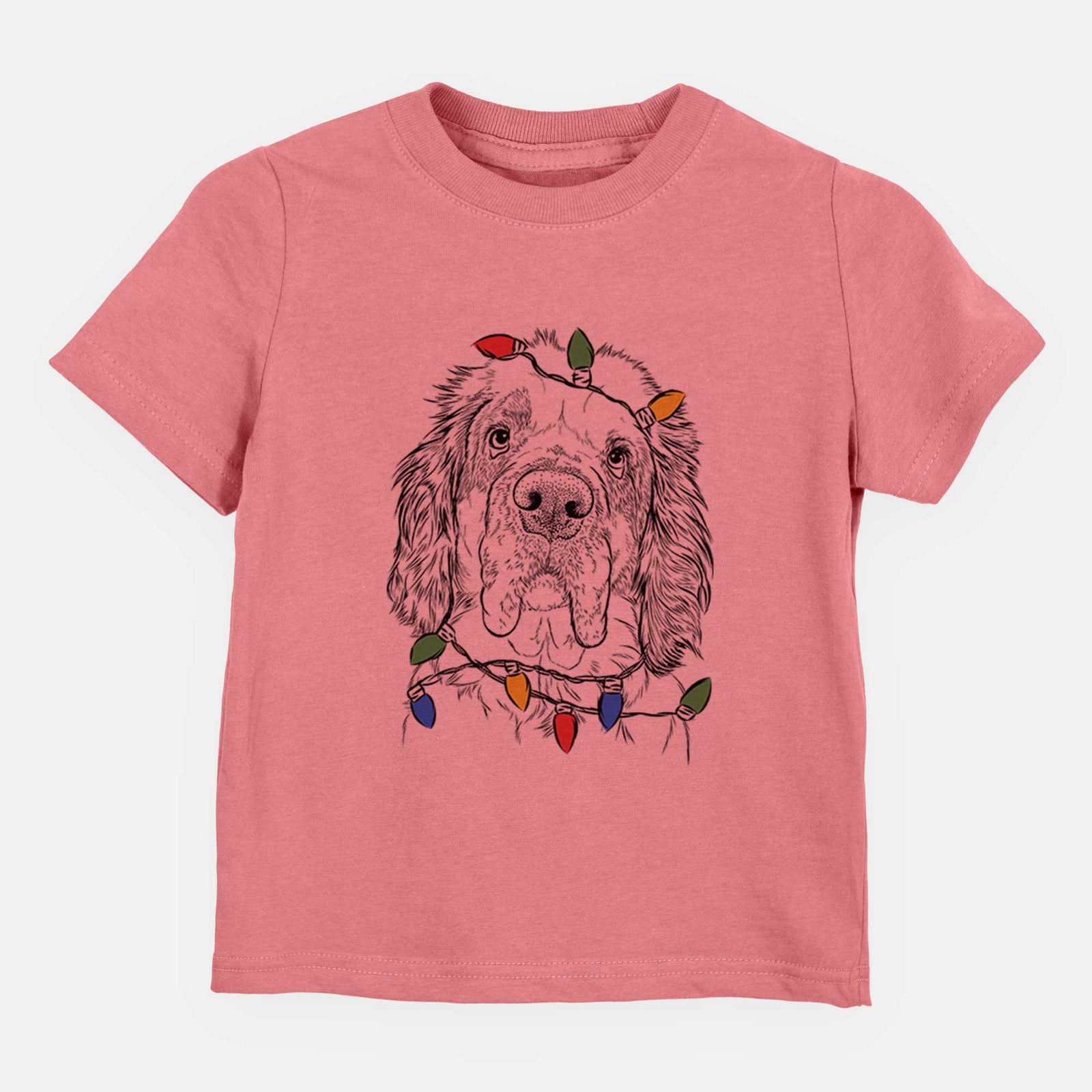 Christmas Lights Sully the Clumber Spaniel - Kids/Youth/Toddler Shirt