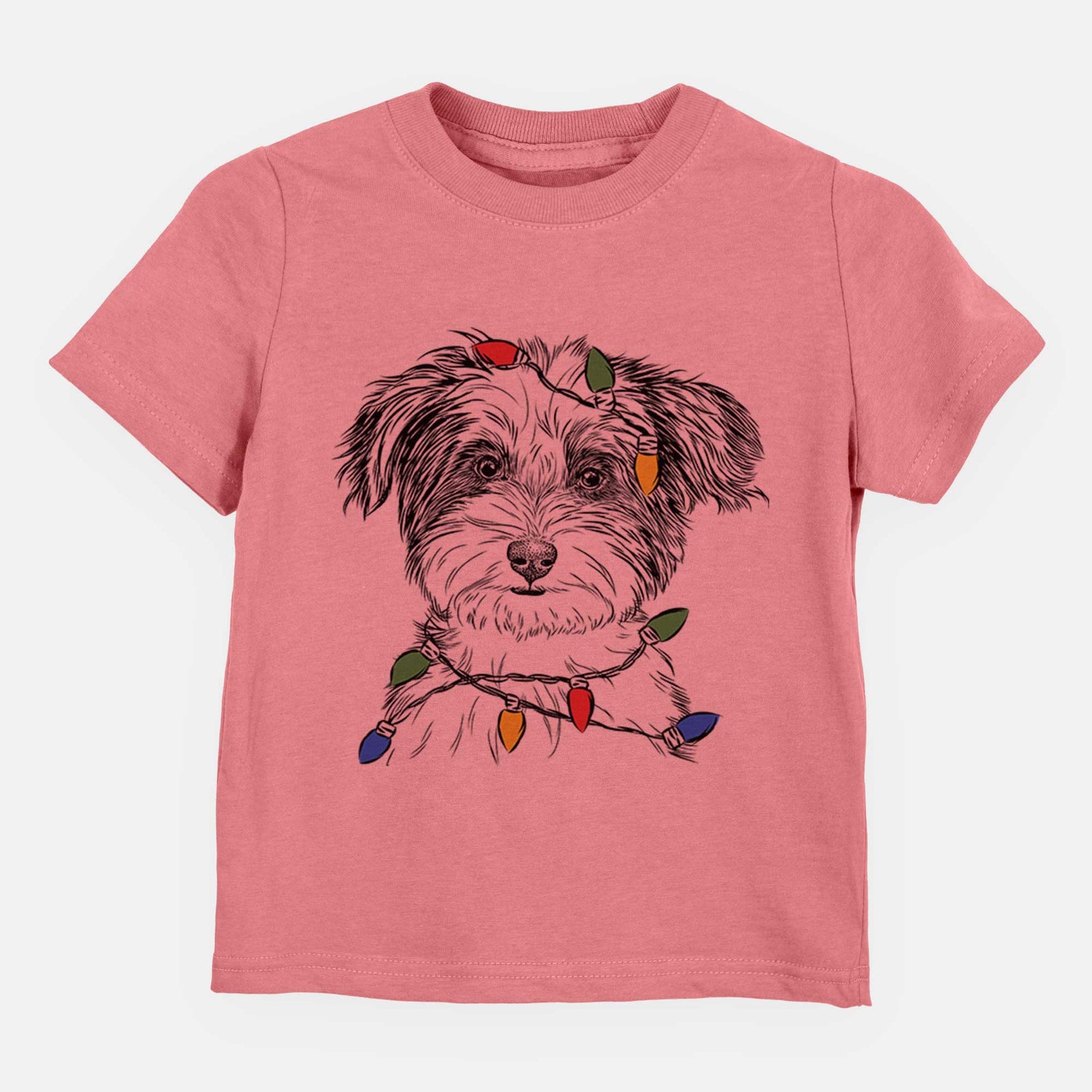 Christmas Lights Teddy the Havanese - Kids/Youth/Toddler Shirt