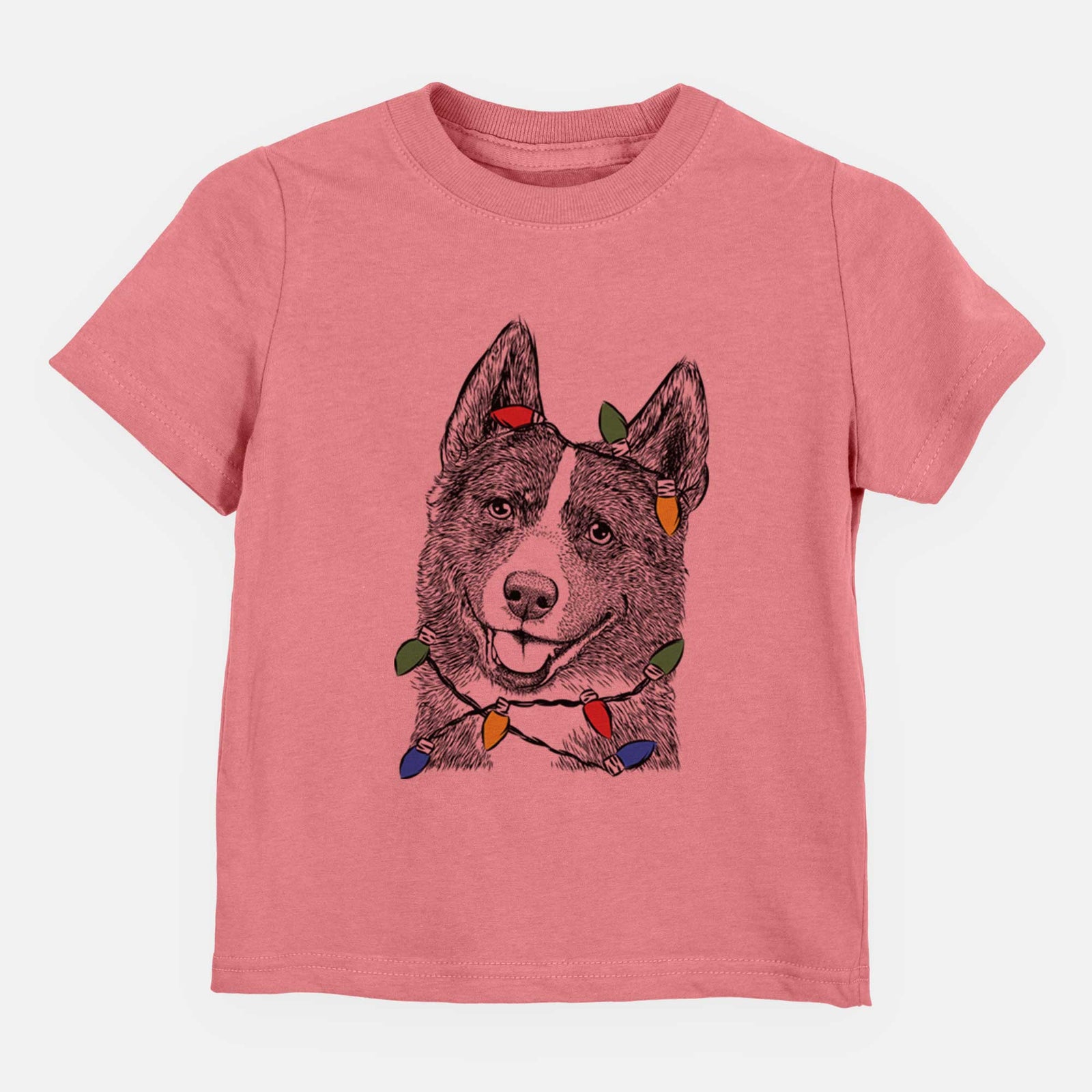 Christmas Lights Tosca the Karelian Bear Dog - Kids/Youth/Toddler Shirt