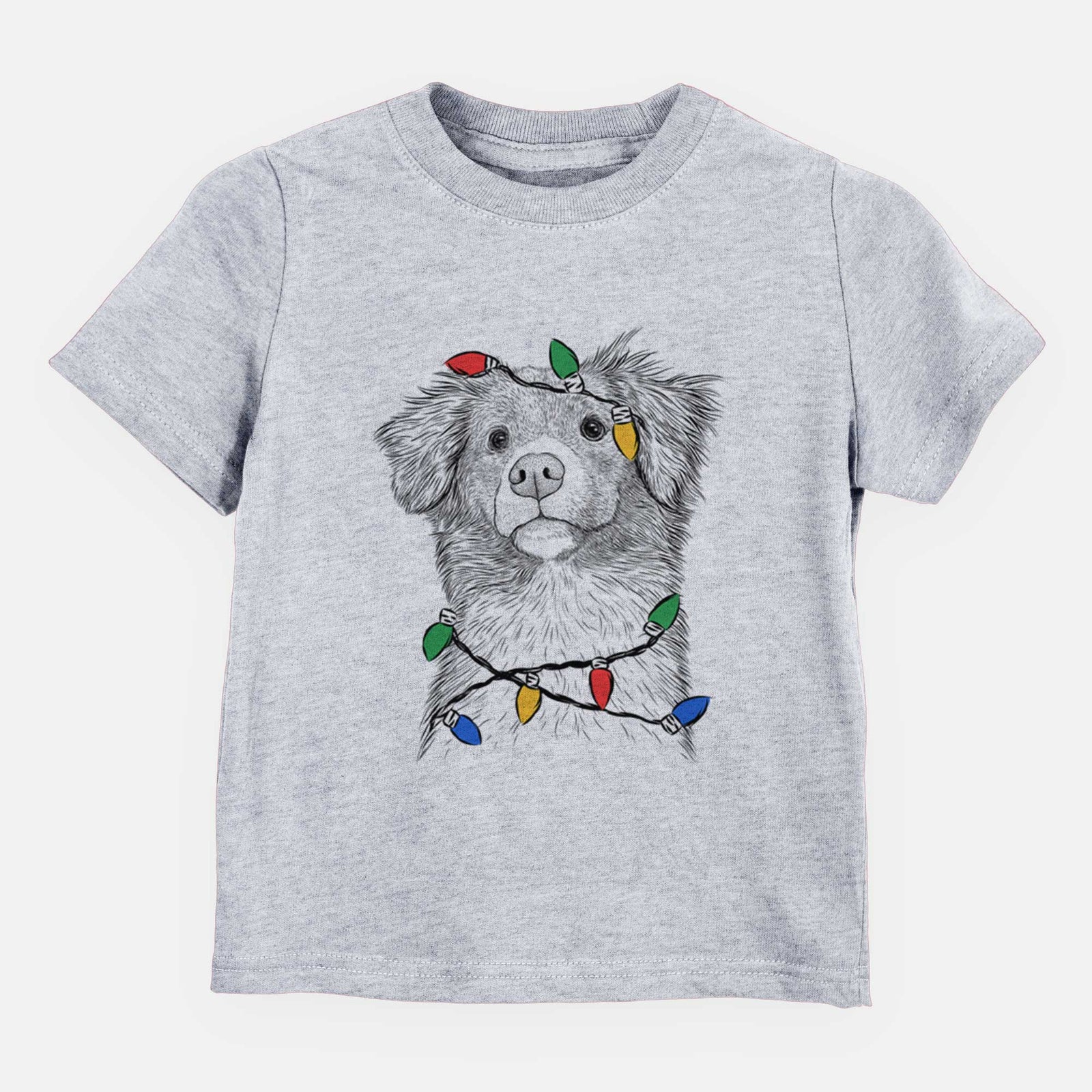 Christmas Lights Vixen the Nova Scotia Duck Tolling Retriever - Kids/Youth/Toddler Shirt