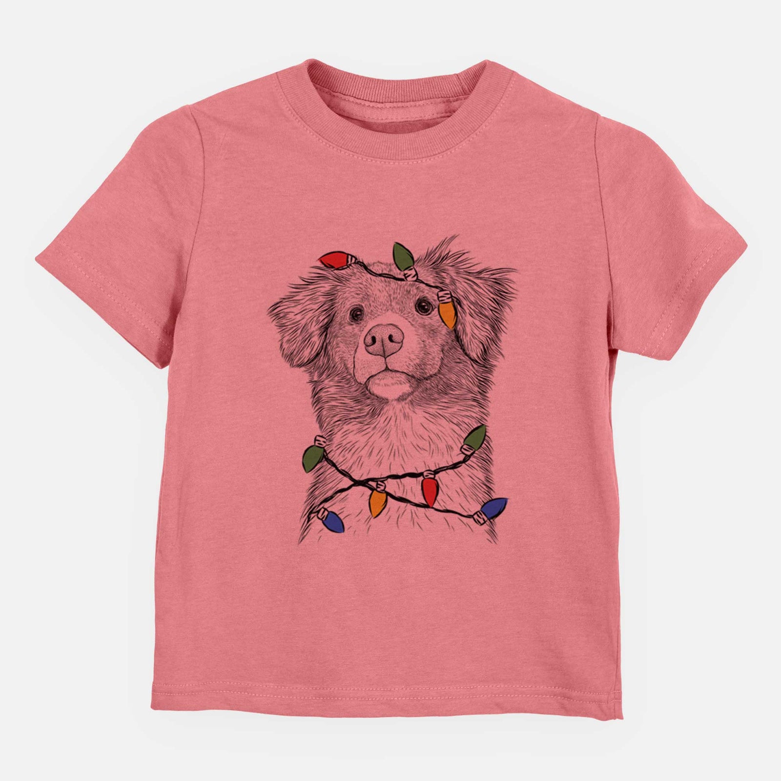 Christmas Lights Vixen the Nova Scotia Duck Tolling Retriever - Kids/Youth/Toddler Shirt