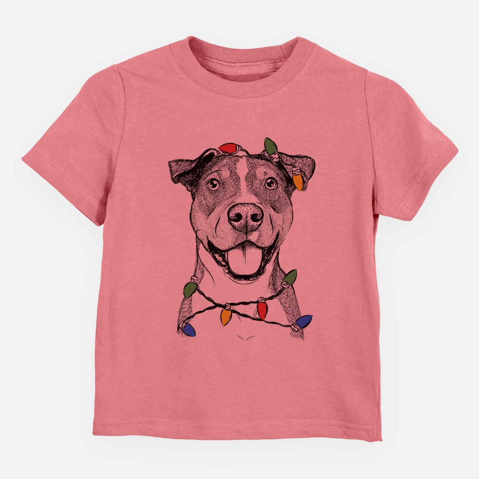 Christmas Lights Wendy the Mixed Breed - Kids/Youth/Toddler Shirt