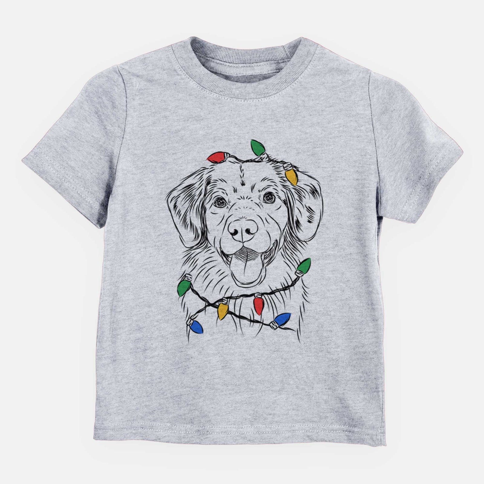 Christmas Lights Weston the Nova Scotia Duck Tolling Retriever - Kids/Youth/Toddler Shirt