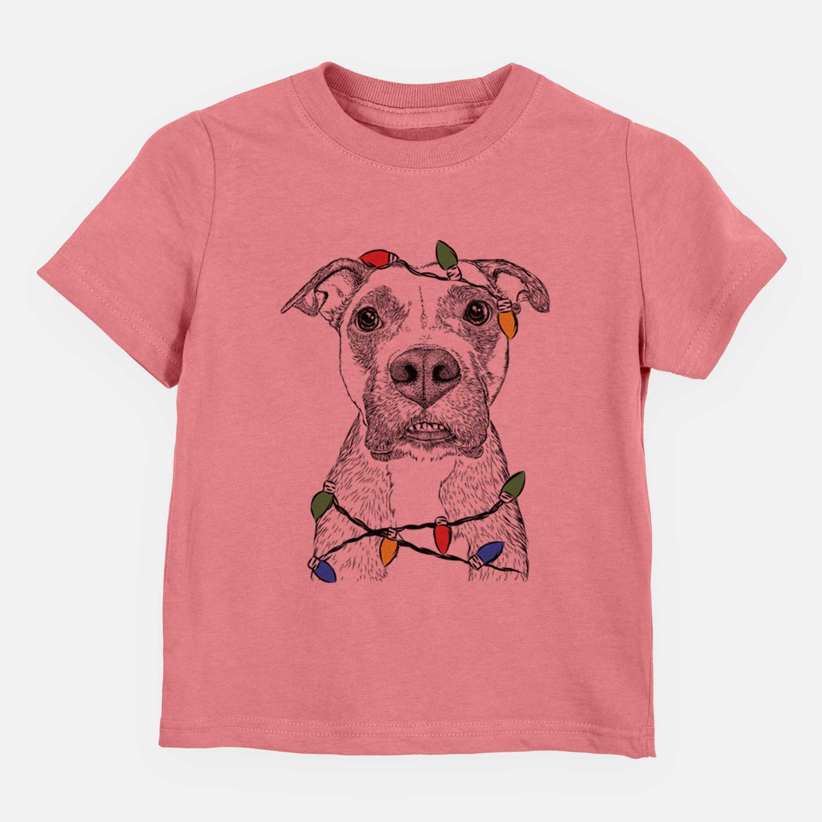 Christmas Lights Xena the Mixed Breed - Kids/Youth/Toddler Shirt