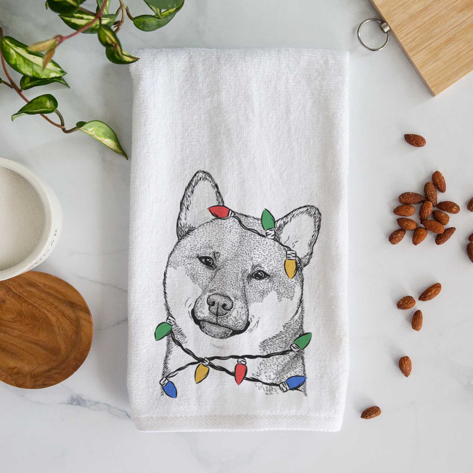 Yakuza the Shiba Inu Decorative Hand Towel