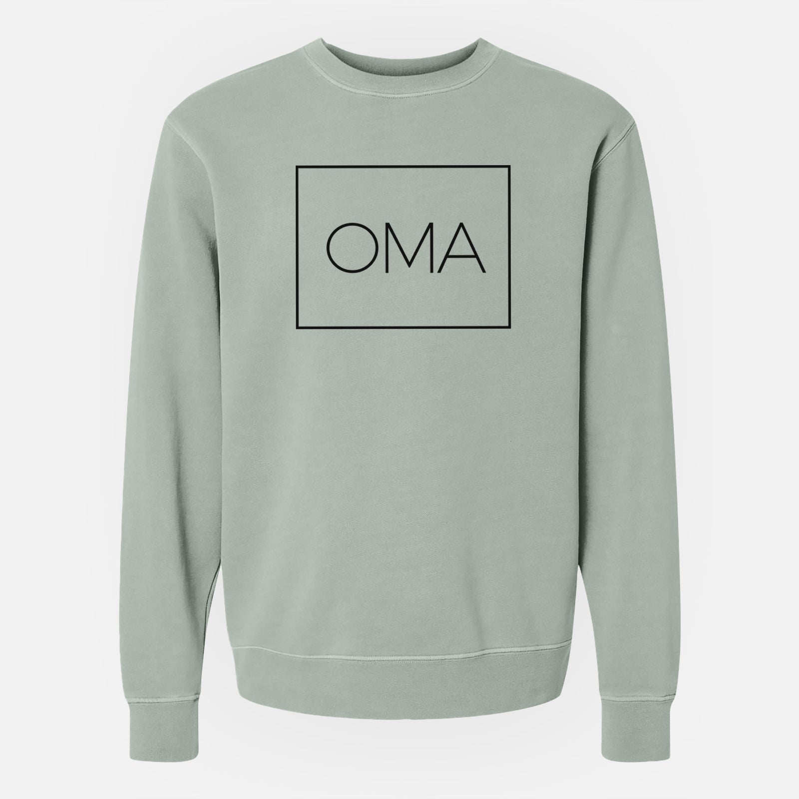oma Boxed - Unisex Pigment Dyed Crew Sweatshirt
