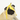 Pug with banana on head