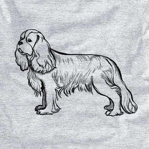 Halftone Cavalier King Charles Spaniel