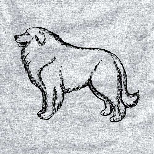 Halftone Great Pyrenees Profile