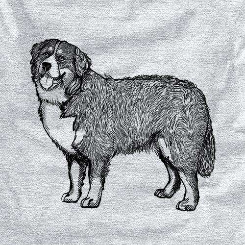 Halftone Bernese Mountain Dog