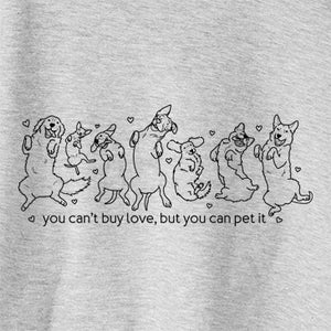 You can't buy love, but you can pet it