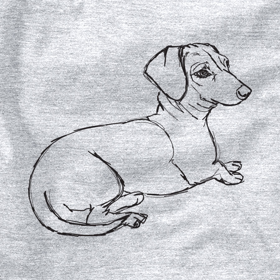 Doodled Bambi the Dachshund