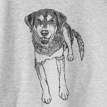 Doodled Briley the Mixed Breed