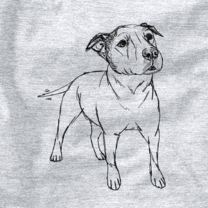 Doodled Bruno the American Staffordshire Terrier