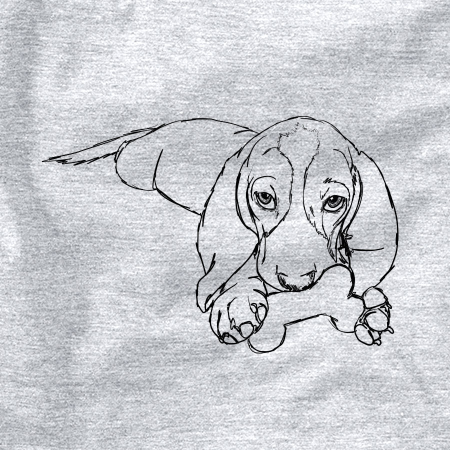 Doodled Gracie the Basset Hound