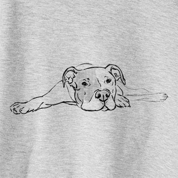 Doodled Harvey the American Staffordshire Terrier