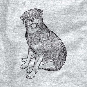 Doodled Indy the Rottweiler