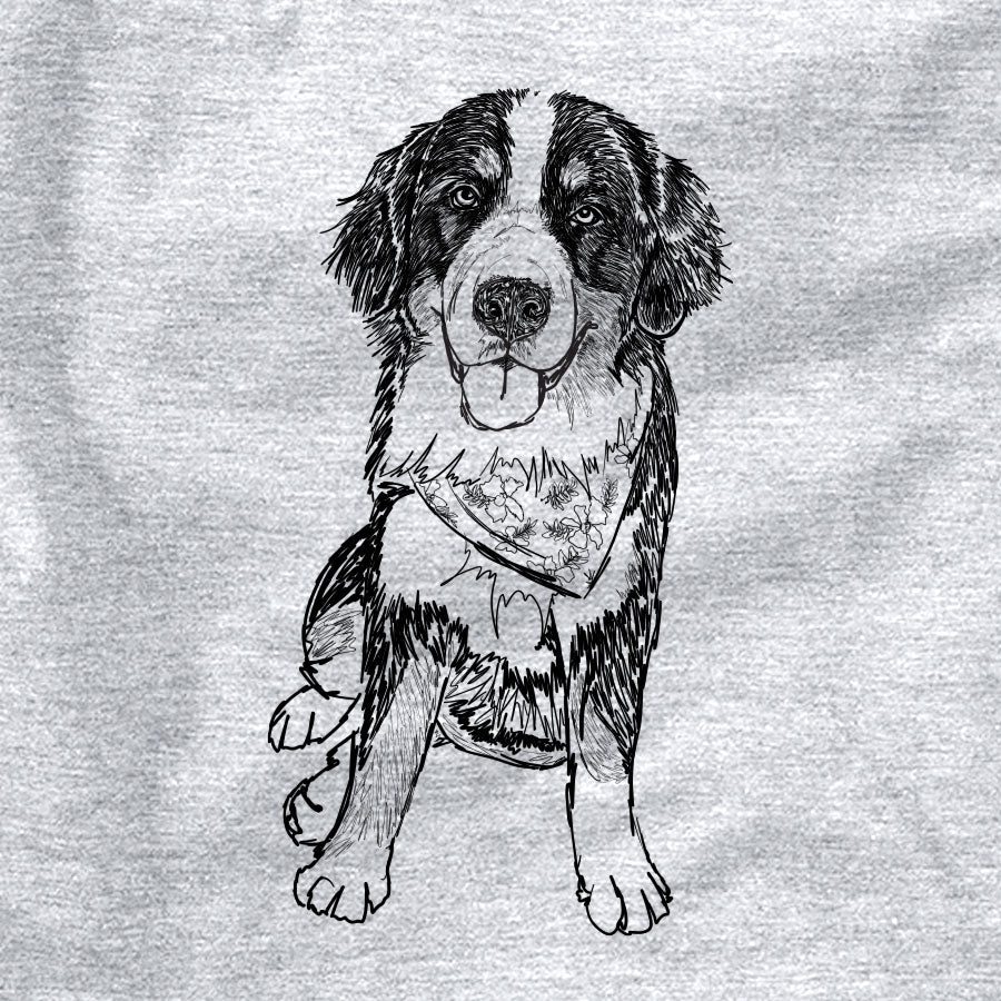 Doodled Kimber the Bernese Mountain Dog