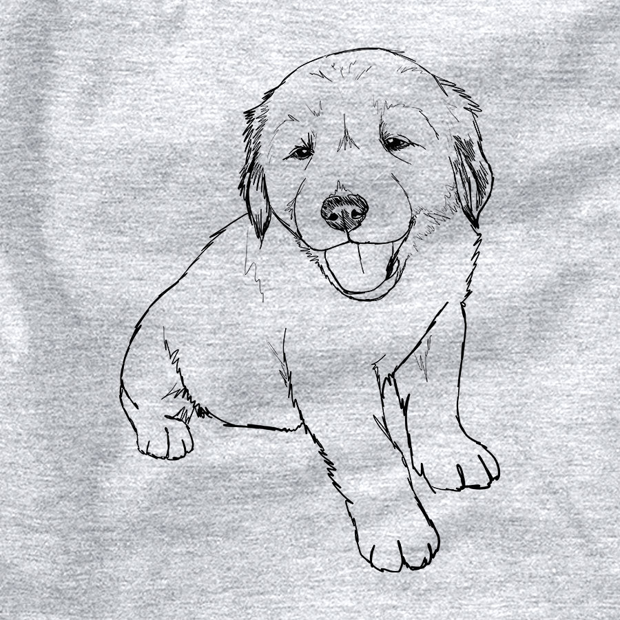 Doodled Loganator the Golden Retriever Puppy