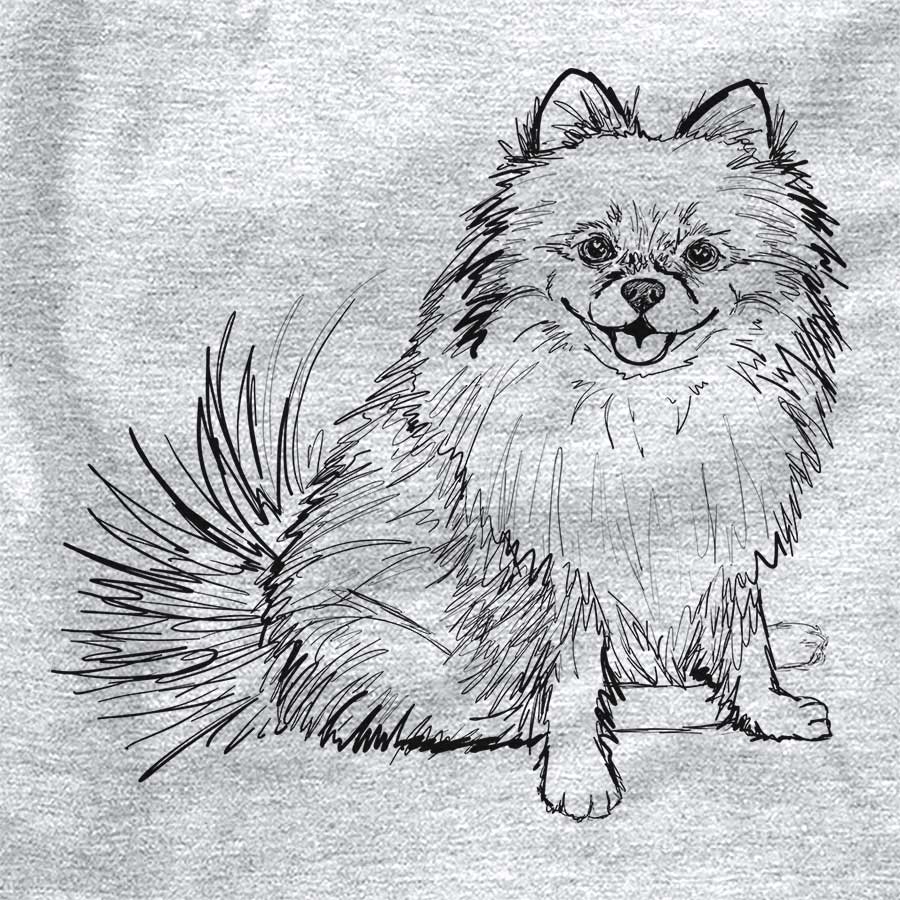 Doodled Madeira the Pomeranian
