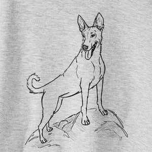 Doodled Mochi the Carolina Dog