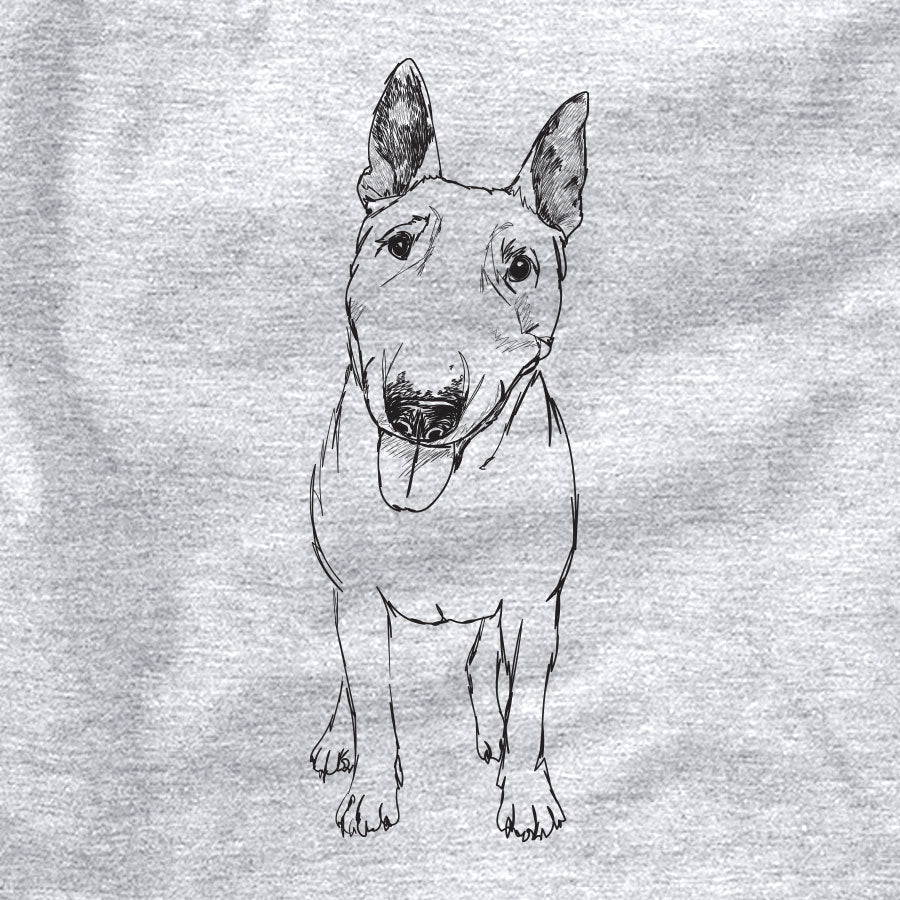 Doodled Ned the Miniature Bull Terrier