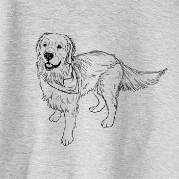 Doodled Reggie the Golden Retriever