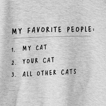 My Favorite People: Cats