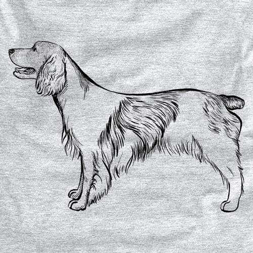 Halftone Welsh Springer Spaniel